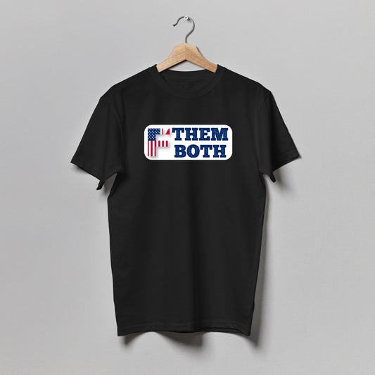 F Them Both T-Shirt Cotton Short Sleeve T-Shirt, Style